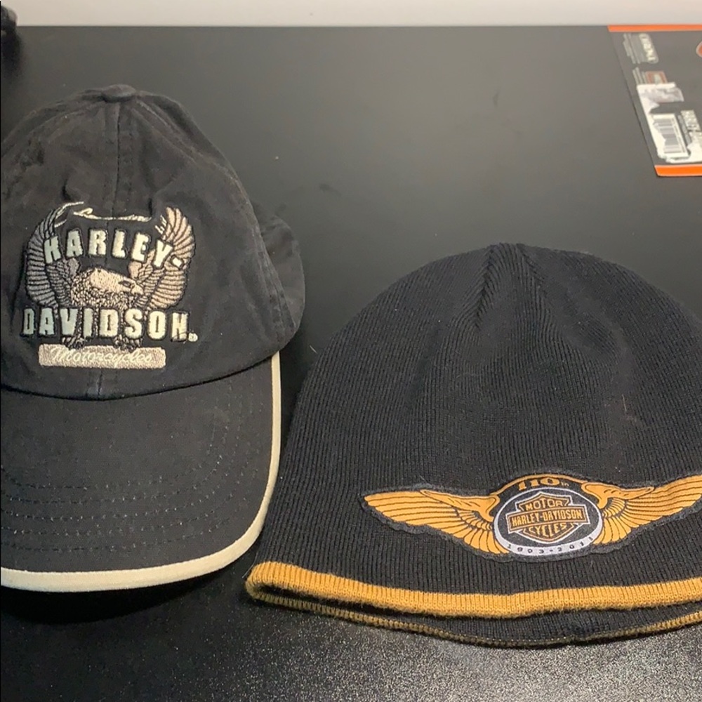 Harley-Davidson’s beanie and hat